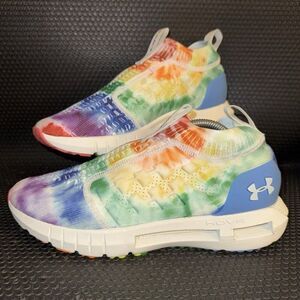 Under Armour HOVR Phantom Slip On Laceless PRIDE Athletic Shoes Mens Size 10